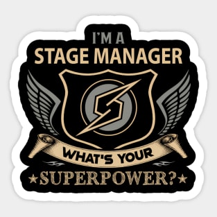 Stage ager - Superpower Item Sticker